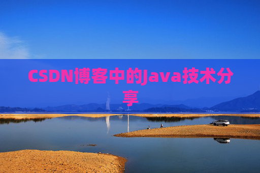 CSDN博客中的Java技术分享